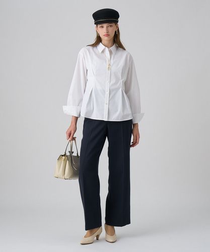 タイプライターレースアップ ブラウス|ANAYI OFFICIAL ONLINE