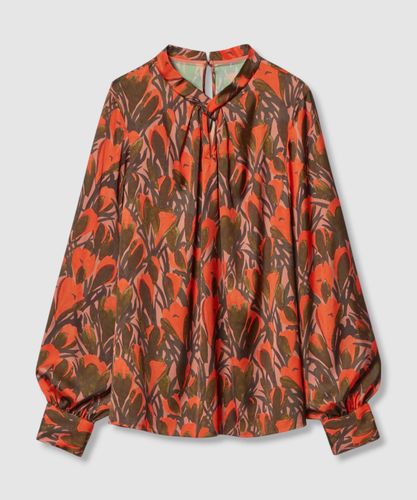 レオパードプリントリボンタイブラウス|ANAYI OFFICIAL ONLINE STORE