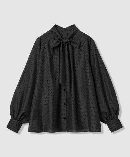 フラワー刺繍ボウタイブラウス|ANAYI OFFICIAL ONLINE STORE｜アナイ