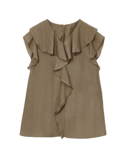 スパンローンラッフルブラウス|ANAYI OFFICIAL ONLINE STORE｜アナイ