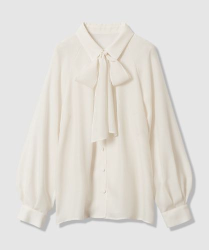 Eternal Line 2025】ジョーゼットフラワーモチーフ ブラウス|ANAYI