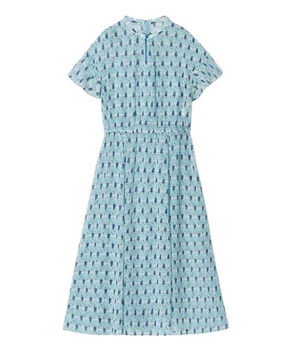 ANAYI アナイ リーフカリグラフィープリントベルト付きワンピース　25SS リーフカリグラフィープリントベルト付きワンピース | ANAYI/アナイ