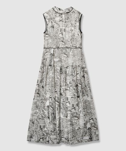 レオパードプリントフリルスリーブワンピース|ANAYI OFFICIAL ONLINE