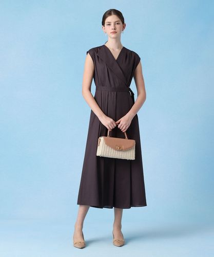 アナイ ANAYI カシュクール カットソー ワンピース 【S】 黒 シアー アナイ ANAYI カシュクール カットソー ワンピース 【S】 黒