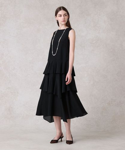 トリアセエアリーローンティアード ワンピース|ANAYI OFFICIAL