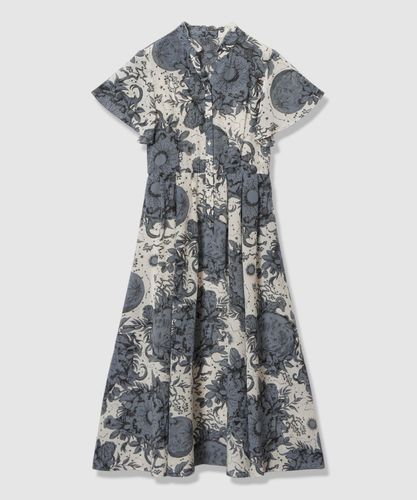 スカーフプリントタック ワンピース|ANAYI OFFICIAL ONLINE STORE