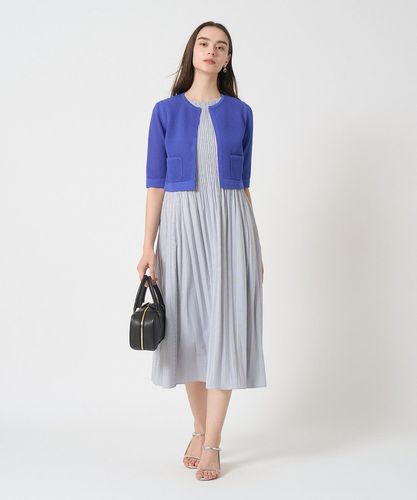 サッカーストレッチプリーツ ワンピース|ANAYI OFFICIAL ONLINE STORE