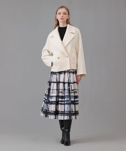 新品未使用タグ付き、 アナイ、シャギーコート シャギーリバーショートコート|ANAYI OFFICIAL ONLINE STORE