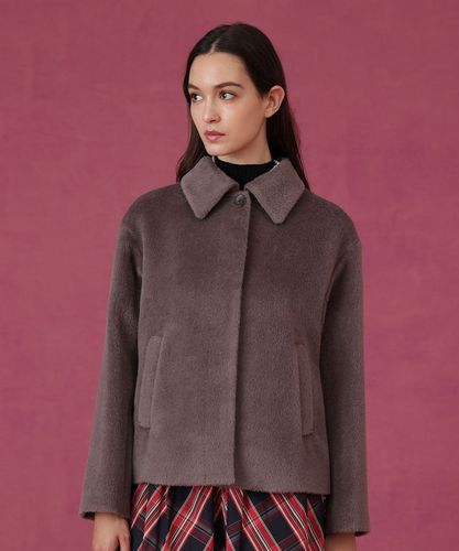 アルパカシャギーショートコート|ANAYI OFFICIAL ONLINE STORE