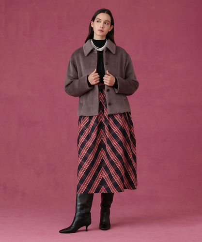 アルパカシャギーショートコート|ANAYI OFFICIAL ONLINE STORE