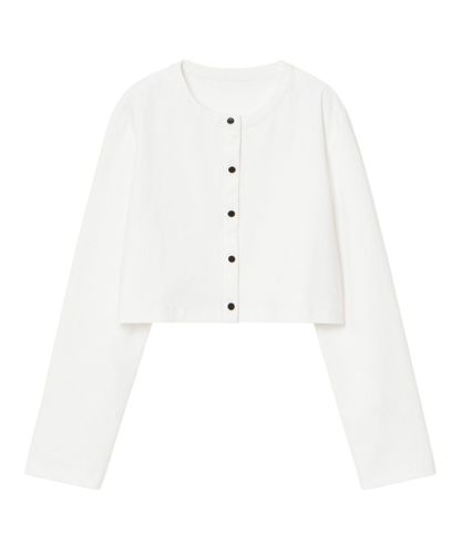 Eternal Line 2025】ミックスツイードコンビジャケットカーディガン