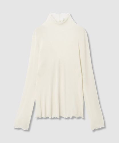 ストレッチレースモックネック プルオーバー|ANAYI OFFICIAL ONLINE