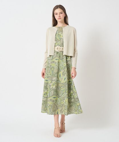 シアーラインクルーネック カーディガン|ANAYI OFFICIAL ONLINE STORE