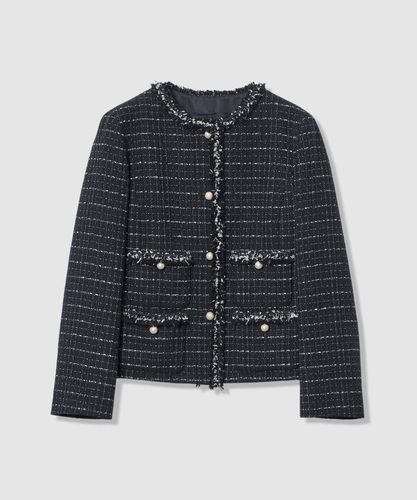 Eternal Line 2025】ミックスツイードペプラム ジャケット|ANAYI