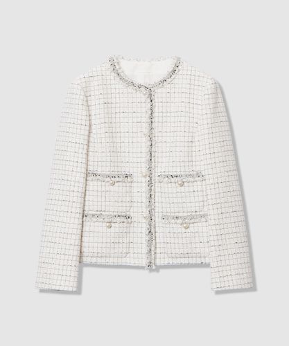 Eternal Line 2025】ミックスツイードペプラム ジャケット|ANAYI