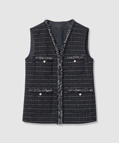 セットアップ対応商品】ポリツイルベルテッドジレ|ANAYI OFFICIAL