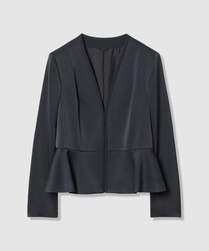 セットアップ対応商品】バスケットツイードペプラム ジャケット|ANAYI