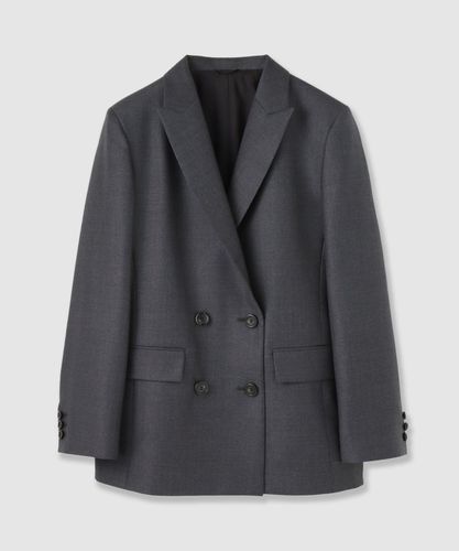 セットアップ対応商品】カラミリネンライクノーカラージャケット|ANAYI