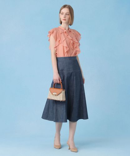 スラブシャンブレーマーメイドスカート|ANAYI OFFICIAL ONLINE STORE
