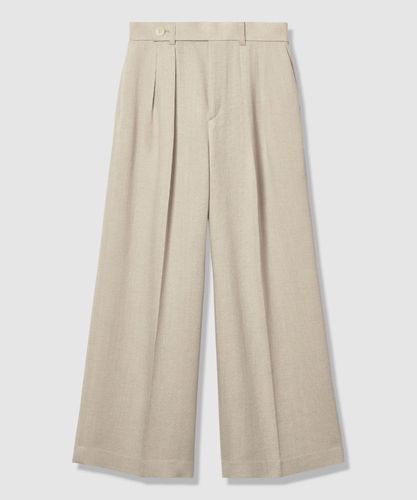 グレンチェックワイドタックパンツ|ANAYI OFFICIAL ONLINE STORE