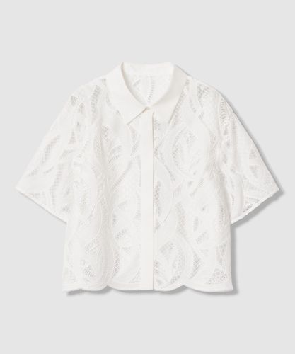 カットワークレースコットンシャツ|ANAYI OFFICIAL ONLINE STORE