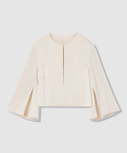 Eternal Line 2025】トリアセサテンタックペプラム ジャケット|ANAYI