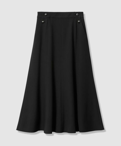 セットアップ対応商品】ウールシルクツイードマーメイドスカート|ANAYI