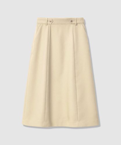 ブライトツイルダブルバックル スカート|ANAYI OFFICIAL ONLINE STORE