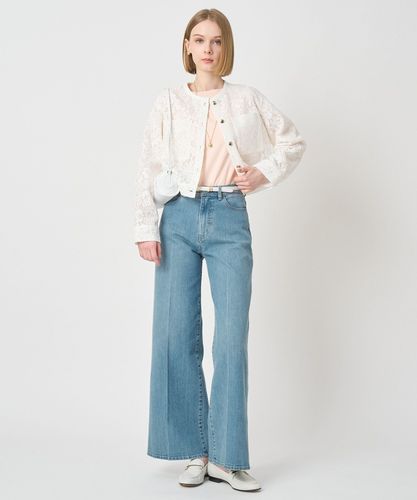 ストレッチデニムワイドパンツ|ANAYI OFFICIAL ONLINE STORE｜アナイ