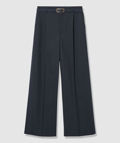 セットアップ対応商品】ポリツイルストレートワイドパンツ|ANAYI