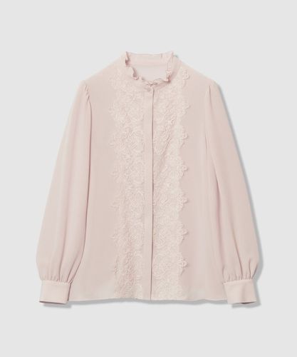 bouquet プリント ミニフリルブラウス|ANAYI OFFICIAL ONLINE STORE