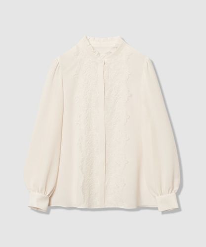 Eternal Line 2025】ジョーゼットフラワーモチーフ ブラウス|ANAYI