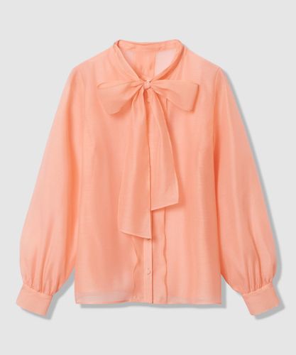 シアーオーガンジーボウタイ ブラウス|ANAYI OFFICIAL ONLINE STORE