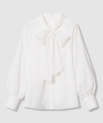 ジョーゼットバイカラーラッフル ブラウス|ANAYI OFFICIAL ONLINE