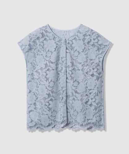 ペールフラワープリントラッフルブラウス|ANAYI OFFICIAL ONLINE STORE
