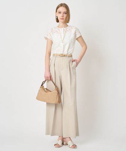 コードレーススカラヘム ブラウス|ANAYI OFFICIAL ONLINE STORE