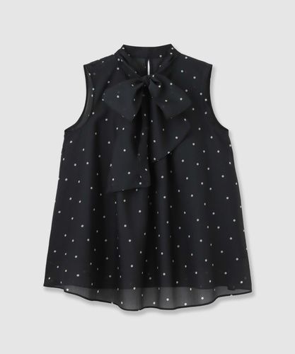 ドットプリントシフォンノースリーブブラウス|ANAYI OFFICIAL ONLINE