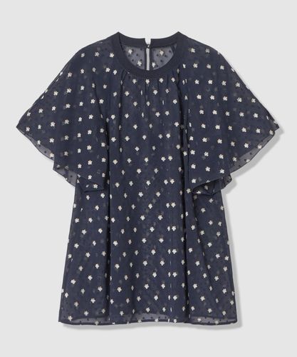 ラーレエンブロイダリー袖付き ブラウス|ANAYI OFFICIAL ONLINE STORE