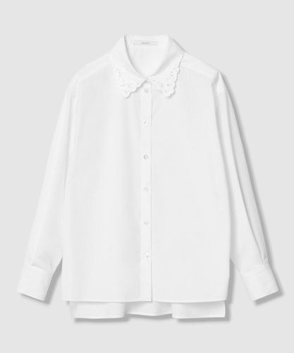 カットワークレースコットンシャツ|ANAYI OFFICIAL ONLINE STORE