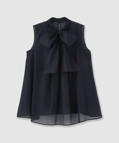 オーガンジーリボンボウタイ ブラウス|ANAYI OFFICIAL ONLINE STORE