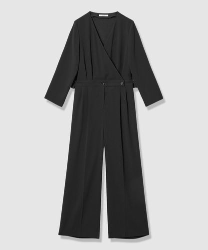 ダブルクロスフリルサロペットパンツ|ANAYI OFFICIAL ONLINE STORE