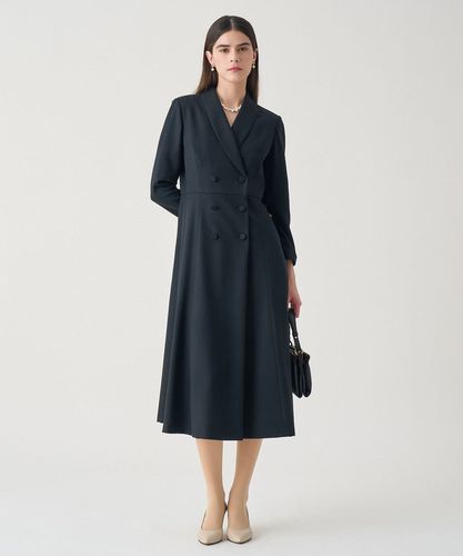 Eternal Line 2026】ウールジョーゼットショール衿 ワンピース|ANAYI