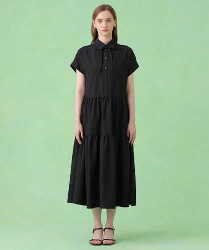 ラミーサッカーティアードシャツ ワンピース|ANAYI OFFICIAL ONLINE