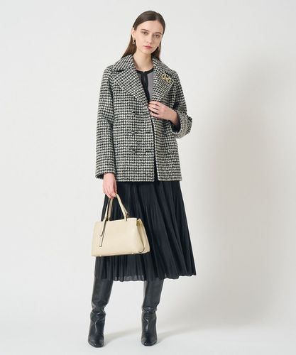 ループ千鳥ツイードPコート|ANAYI OFFICIAL ONLINE STORE｜アナイ 公式
