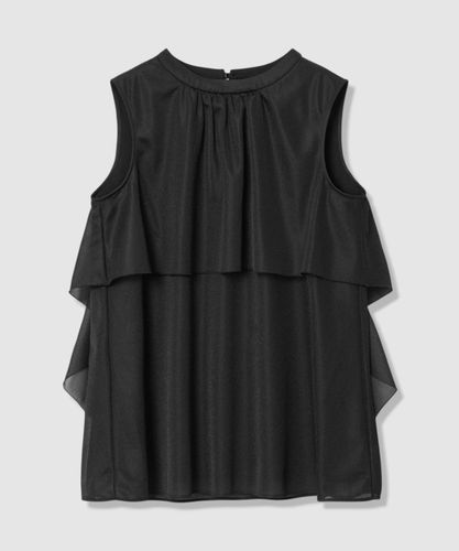 ストレッチレースモックネック プルオーバー|ANAYI OFFICIAL ONLINE
