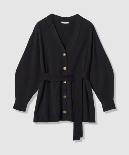 セットアップ対応商品】スーパーファインメリノクルー カーディガン