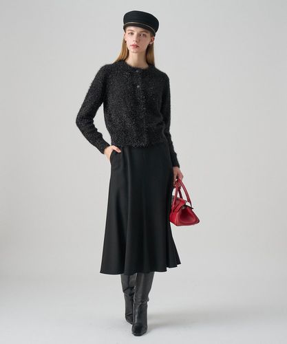 ラメシャギークルー カーディガン|ANAYI OFFICIAL ONLINE STORE