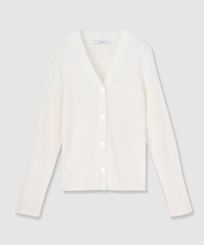 ステップビジューVネックカーディガン|ANAYI OFFICIAL ONLINE STORE