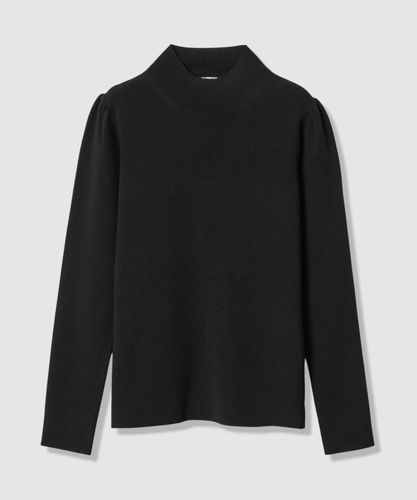 ウールシルクシアーリブハイネックプルオーバー|ANAYI OFFICIAL ONLINE