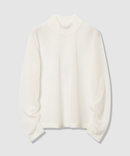 フルニードルギャザースリーブ プルオーバー|ANAYI OFFICIAL ONLINE